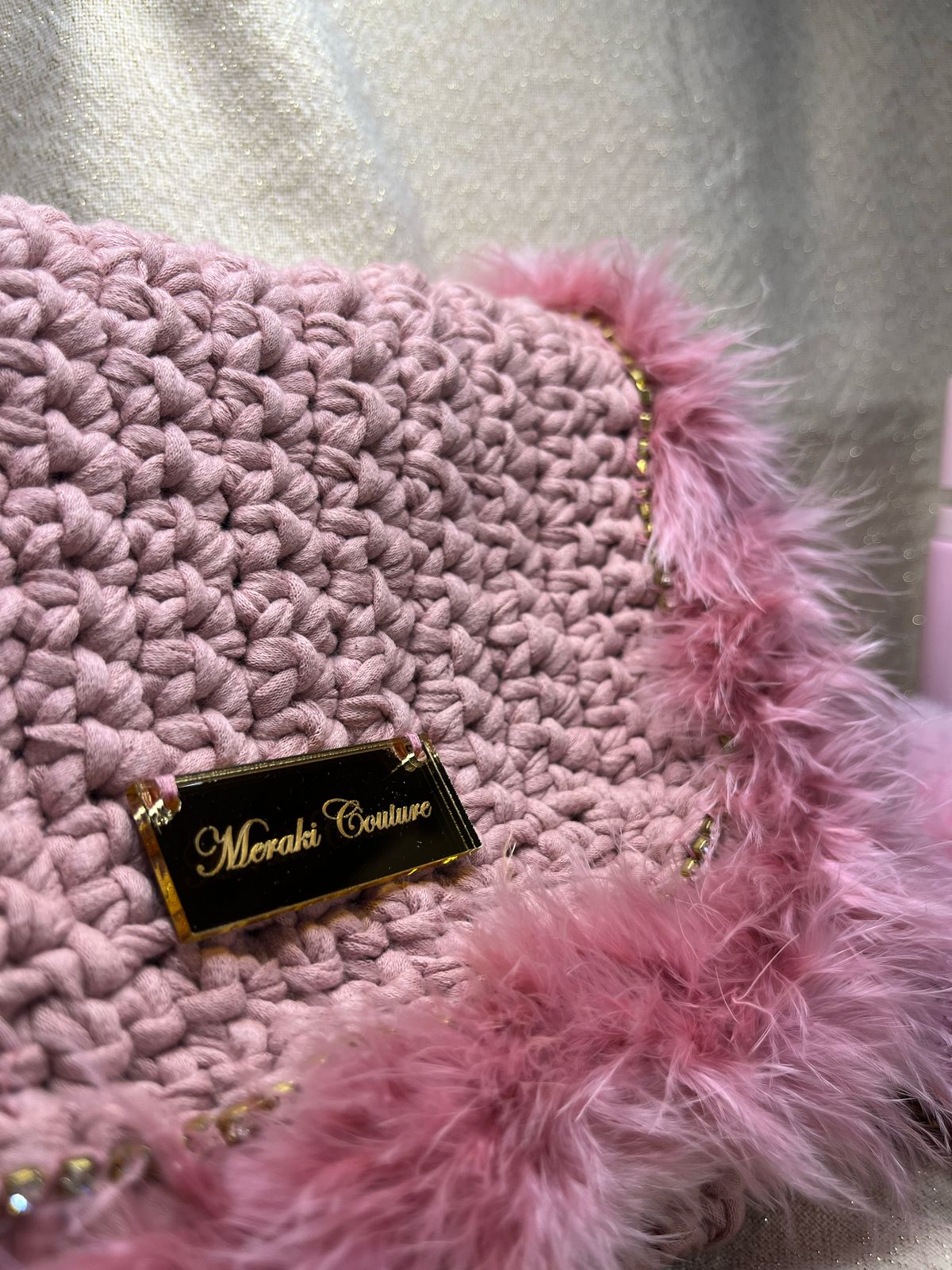 Petal Plush Handbag